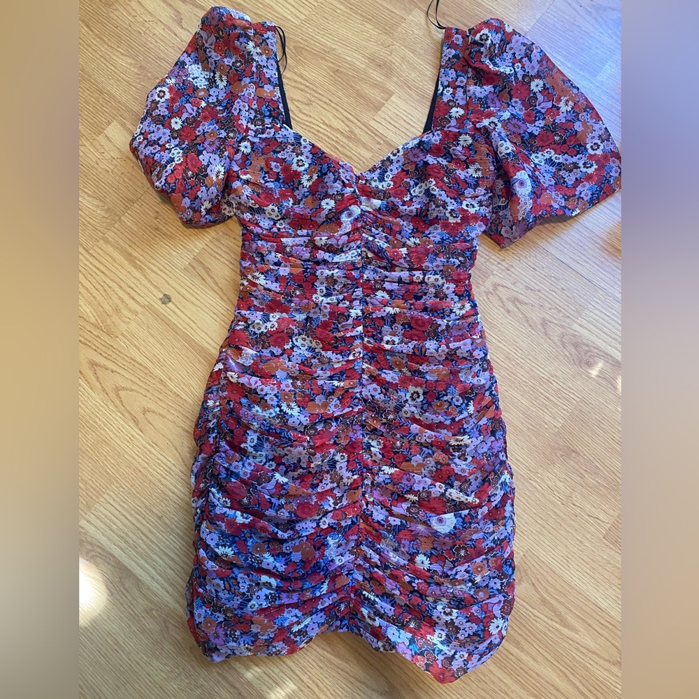 Zara floral dress